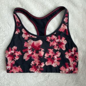 Old Navy floral sports bra